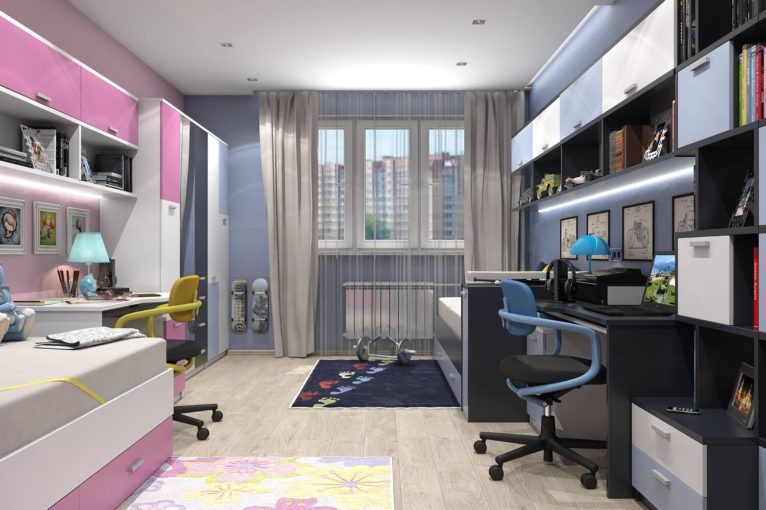 Дизайн интерьера 2-х комнатной квартиры