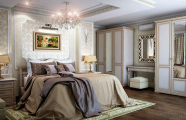Спальня в стиле классика